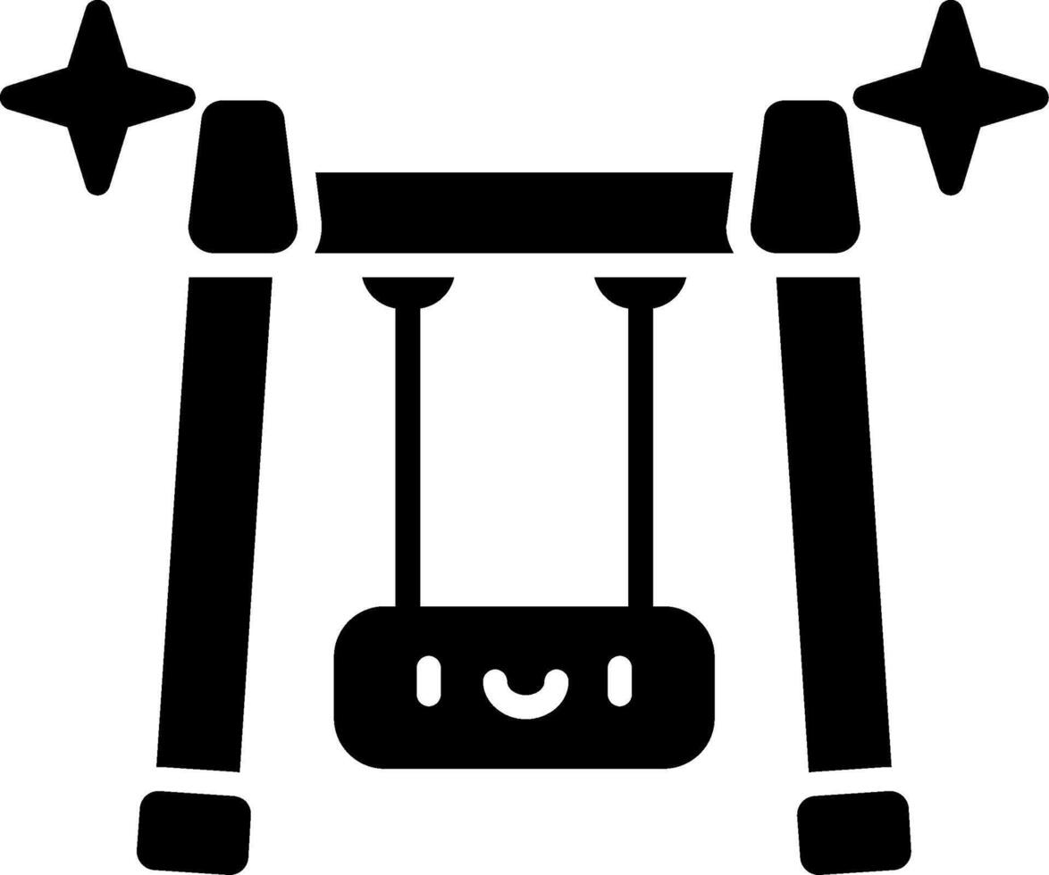 Swing Glyph Icon vector