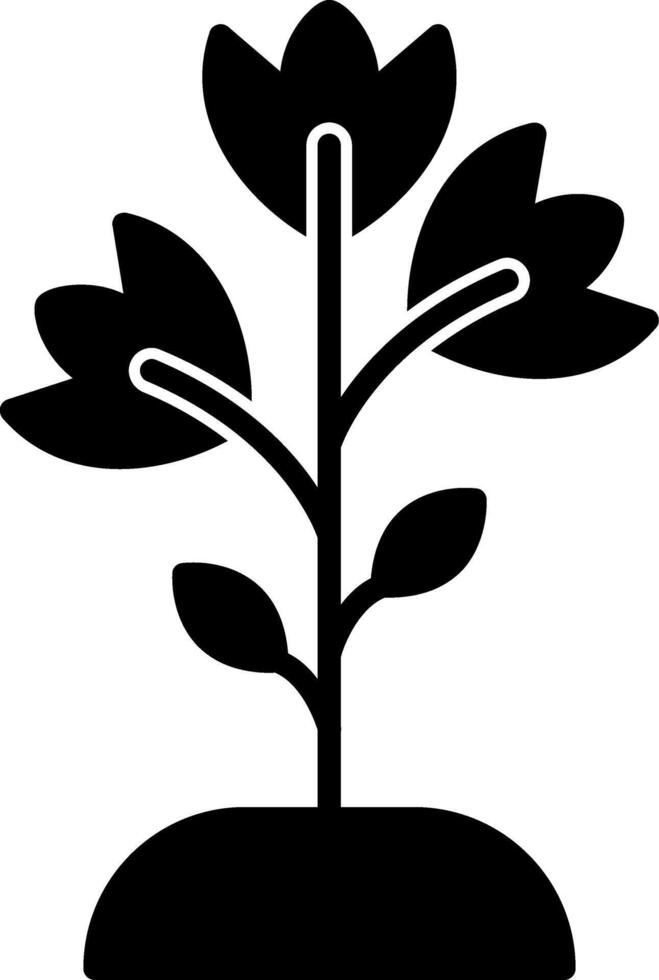 Parsley Glyph Icon vector
