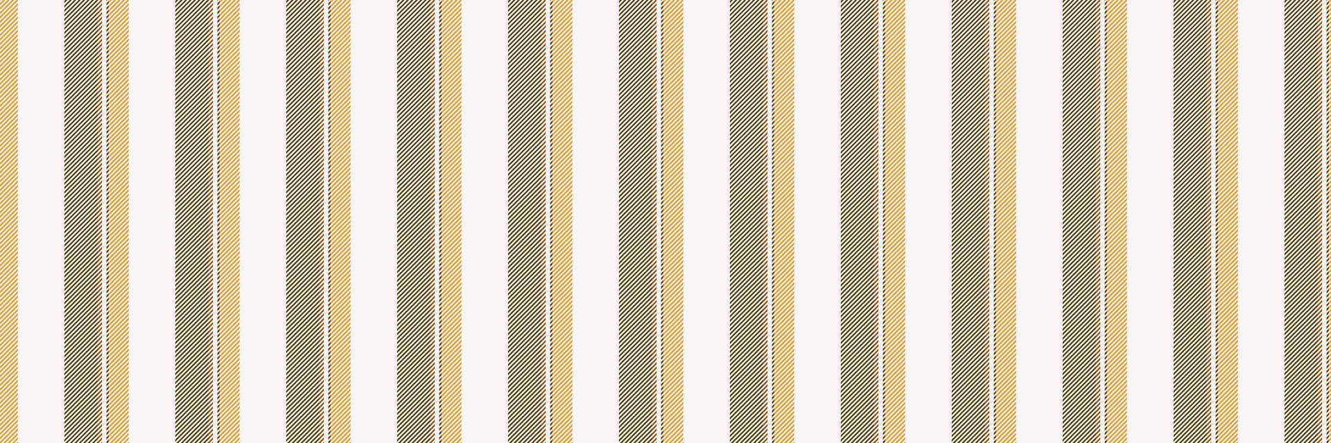 Cotton texture vertical lines, basic pattern textile . Golf seamless fabric stripe background in lavender blush and amber colors. vector