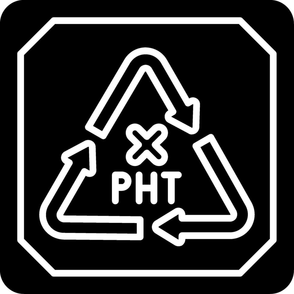 Phthalktes Glyph Icon vector