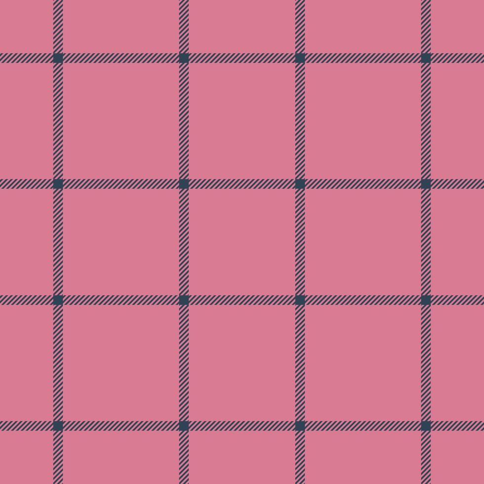 Plaid seamless pattern in pink. Check fabric texture. textile print. vector