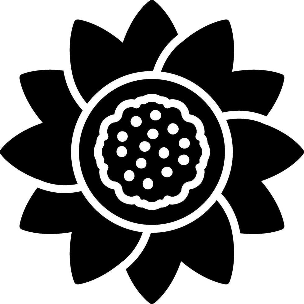 Hoya Glyph Icon vector