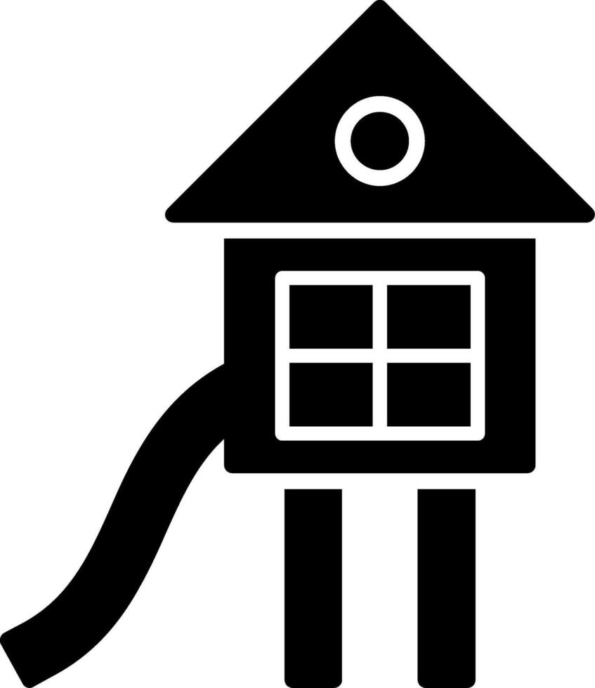 Slide Glyph Icon vector