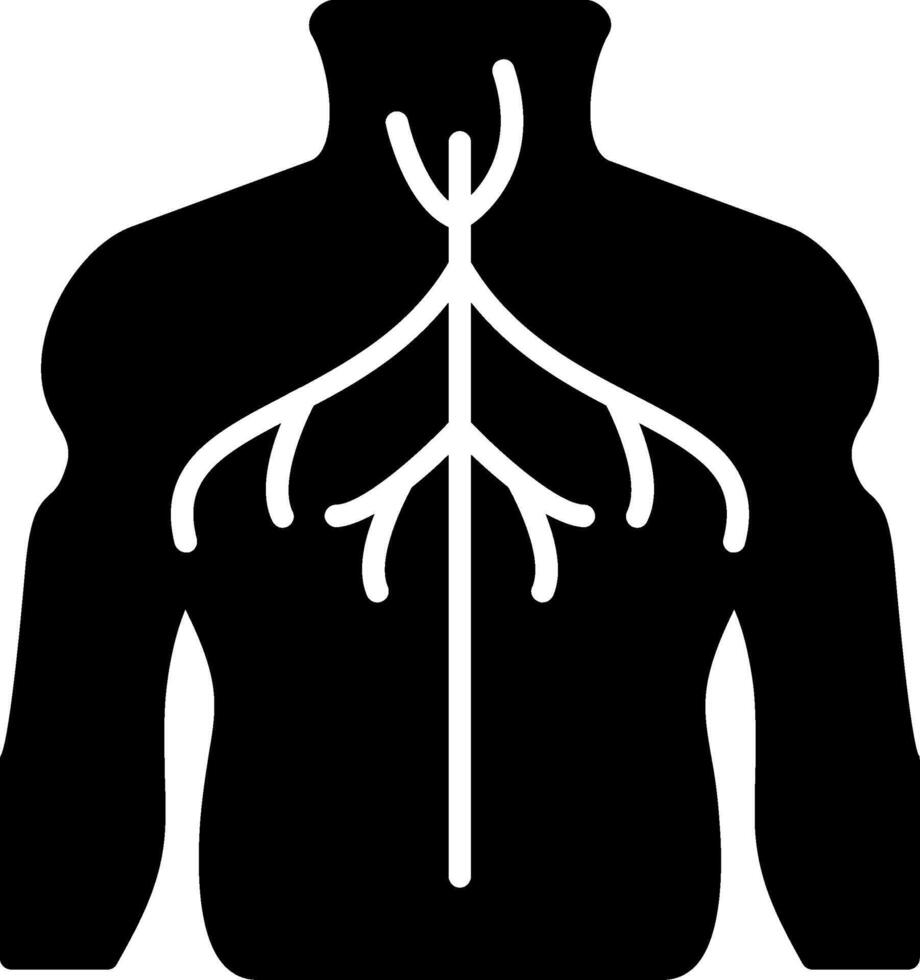 Nerves Glyph Icon vector