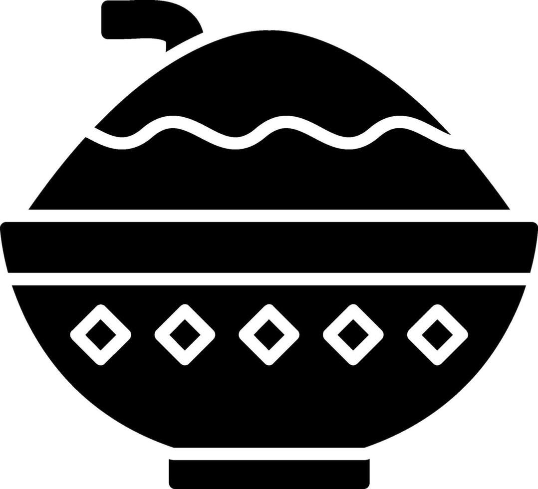 Shaved Glyph Icon vector