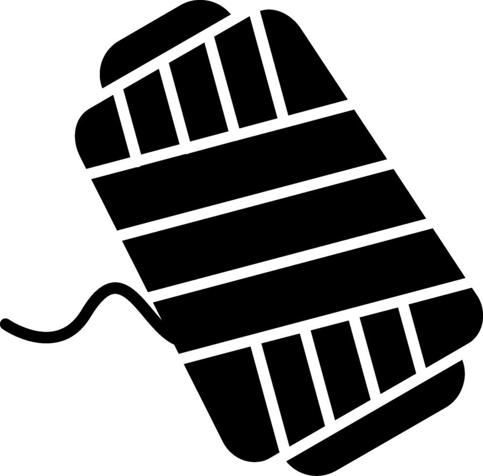 Roll Glyph Icon vector