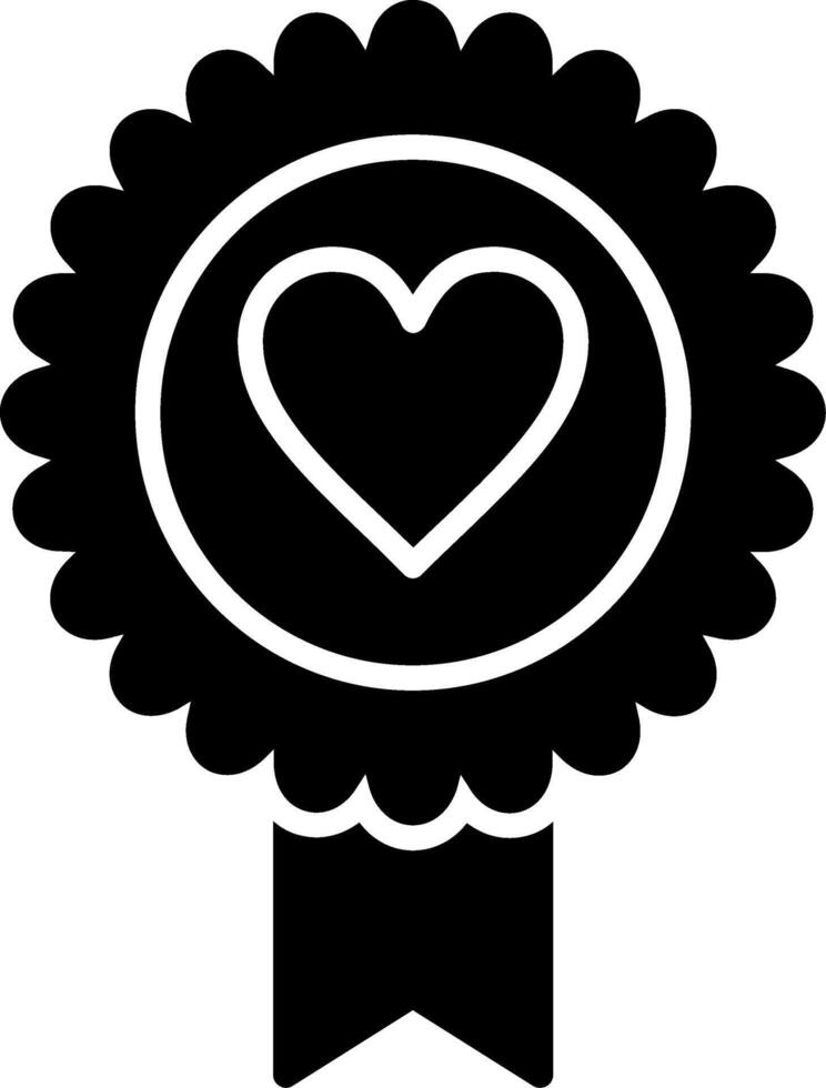 Favourite Glyph Icon vector