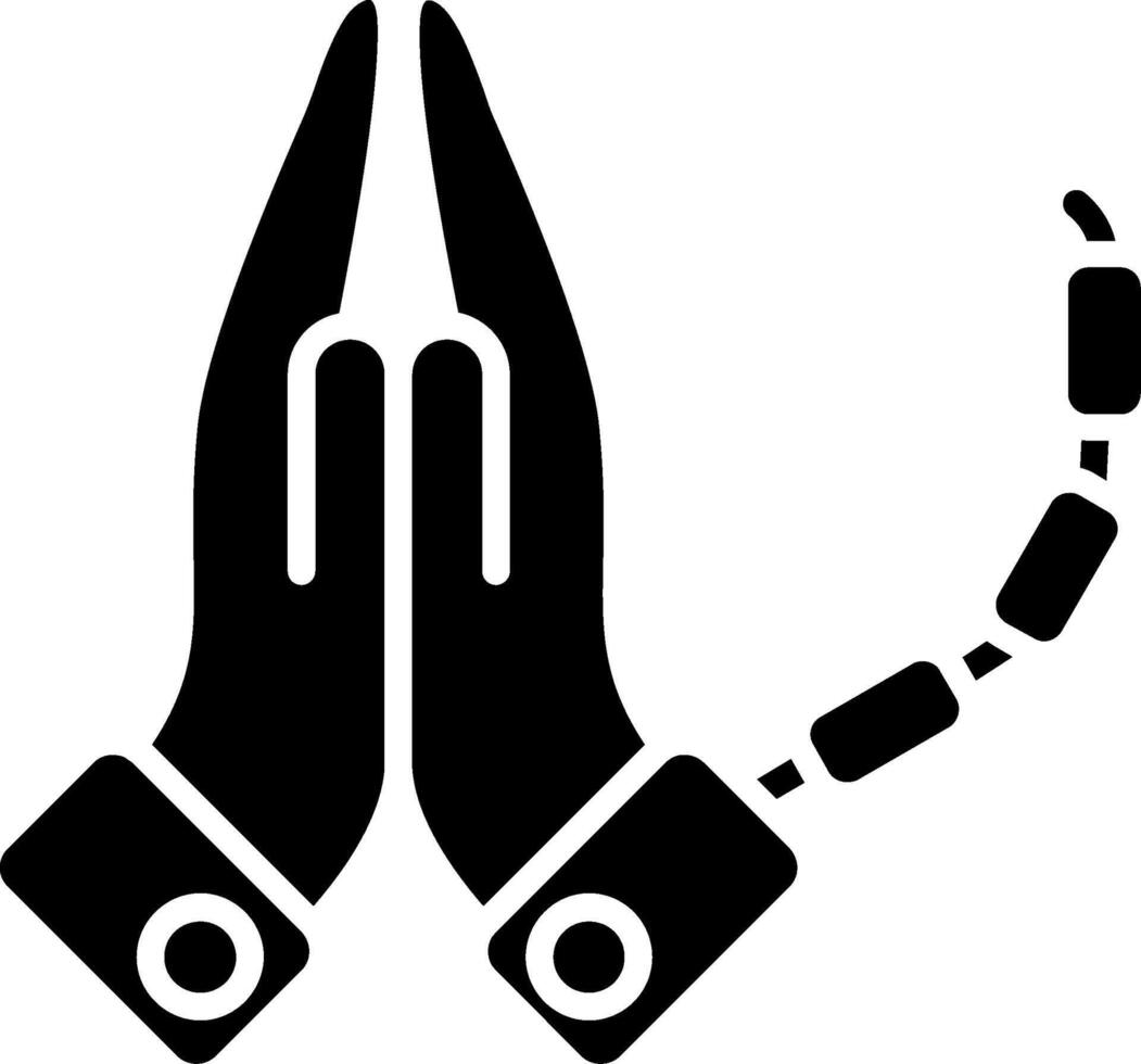 Forgiven Glyph Icon vector