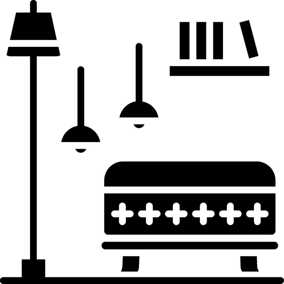 Ottoman Glyph Icon vector