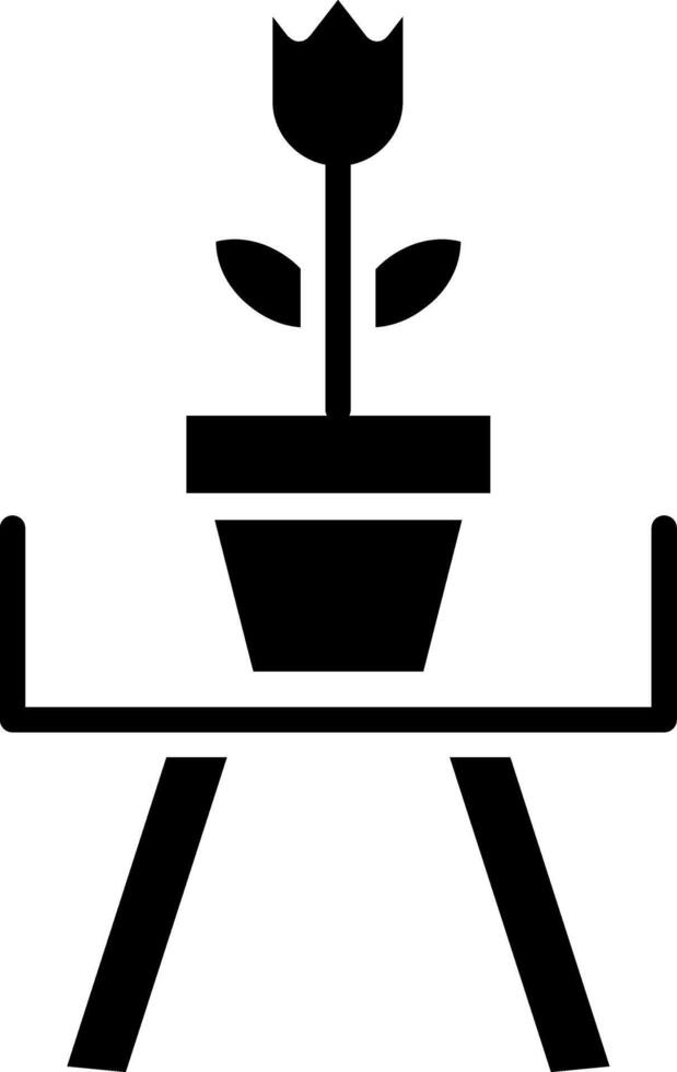 Plant Glyph Icon vector