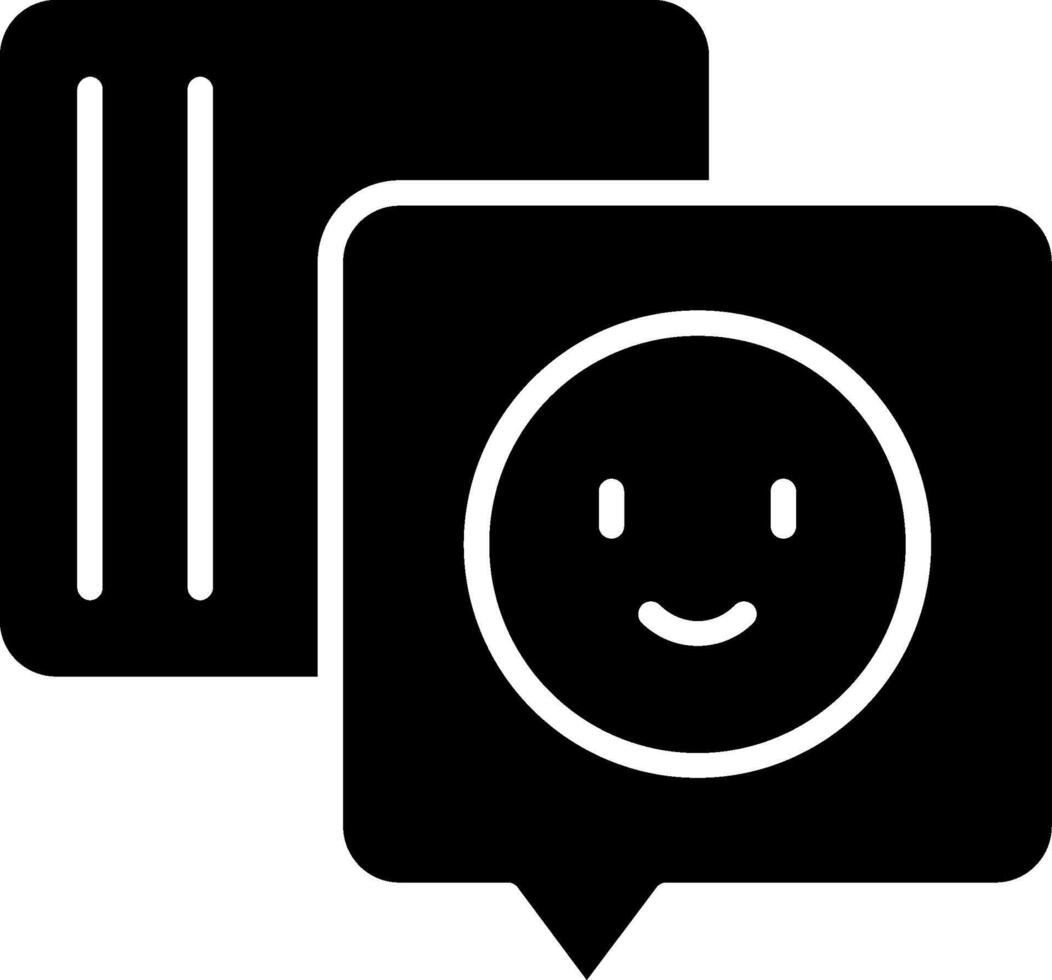 Emoji Glyph Icon vector