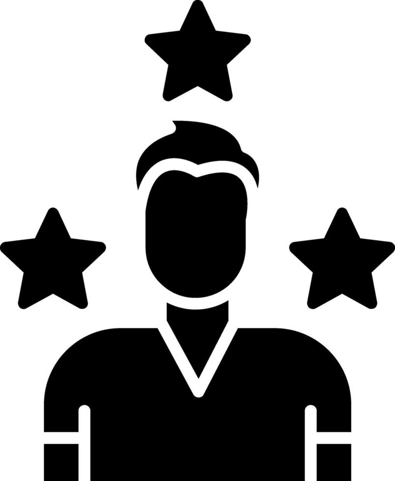 Experience Glyph Icon vector