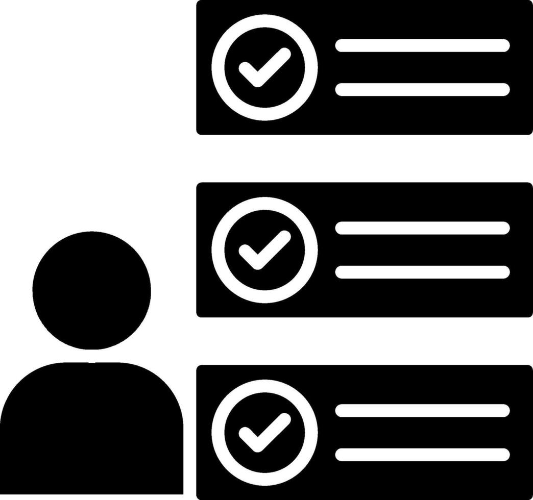 Follow Up Glyph Icon vector