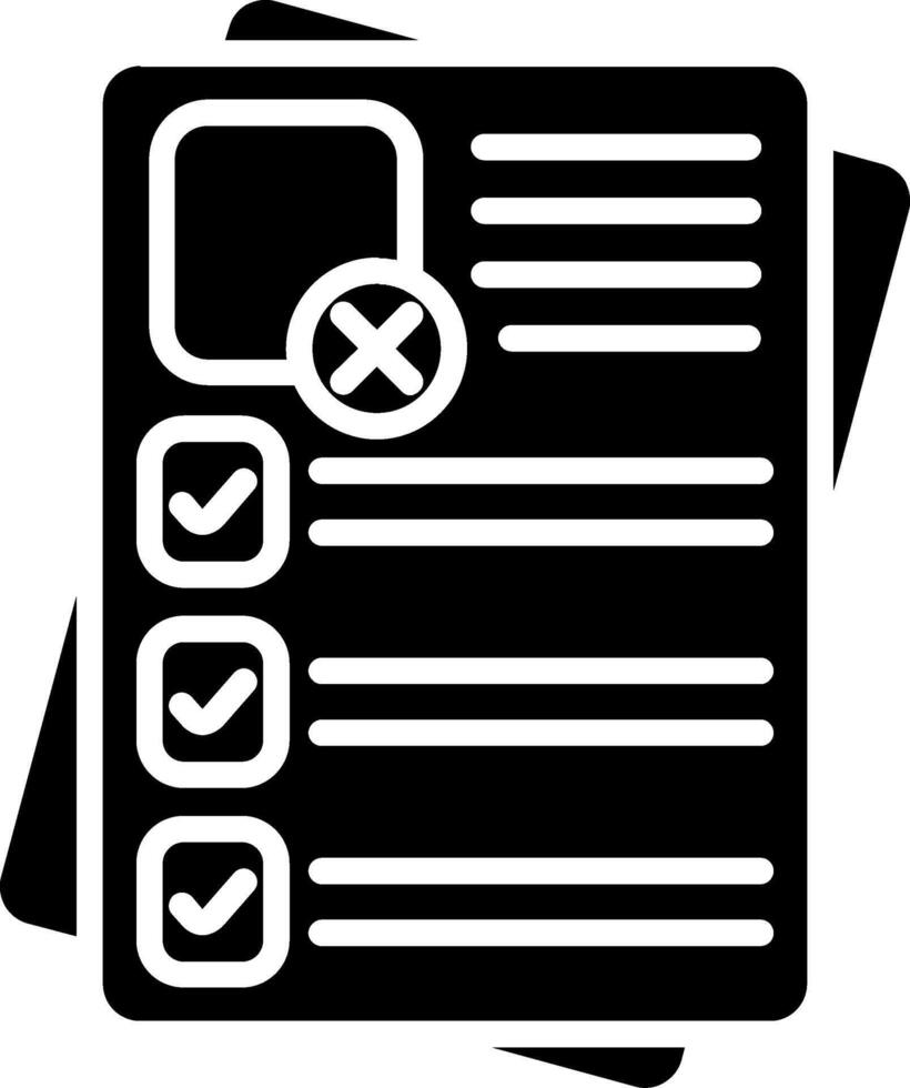 Residual Glyph Icon vector