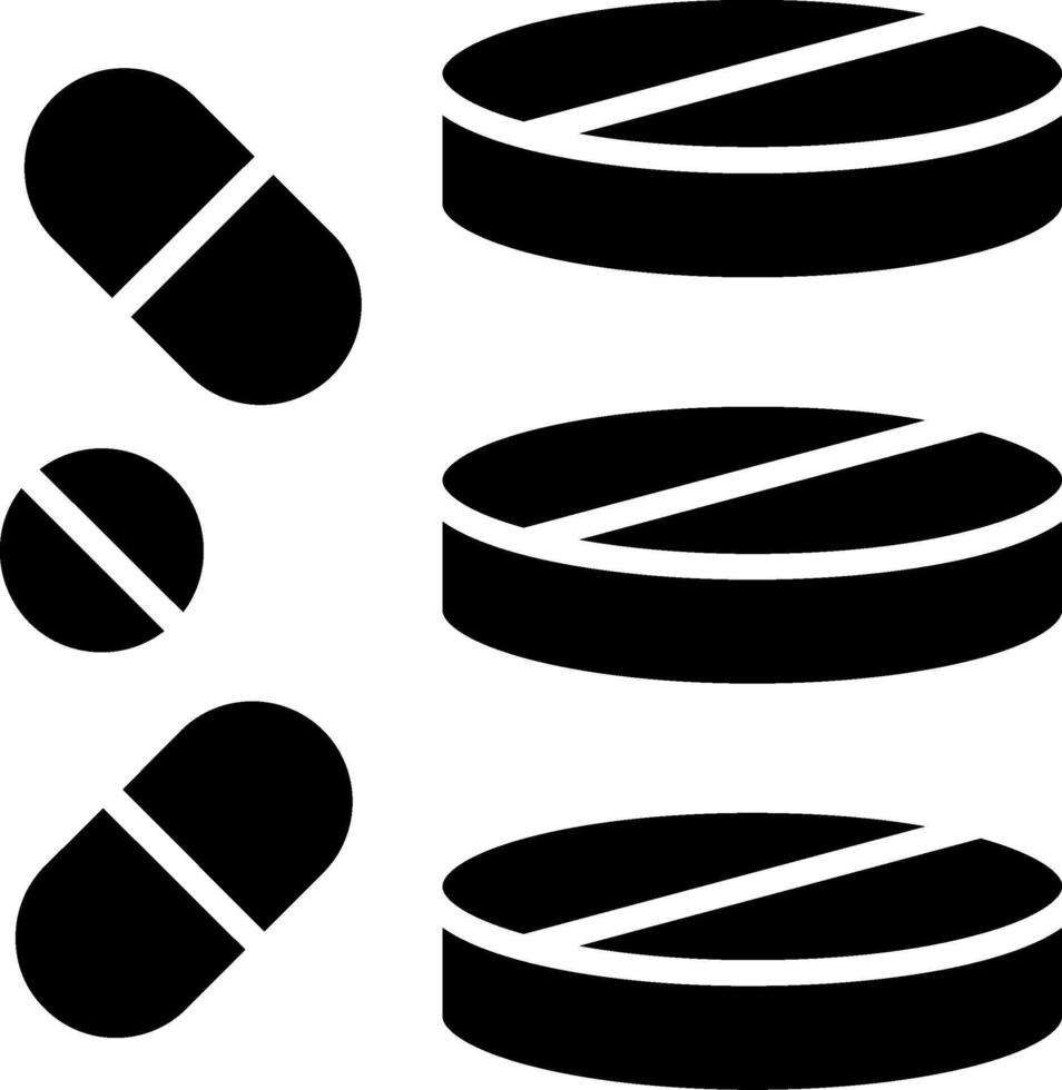 Tablet Glyph Icon vector