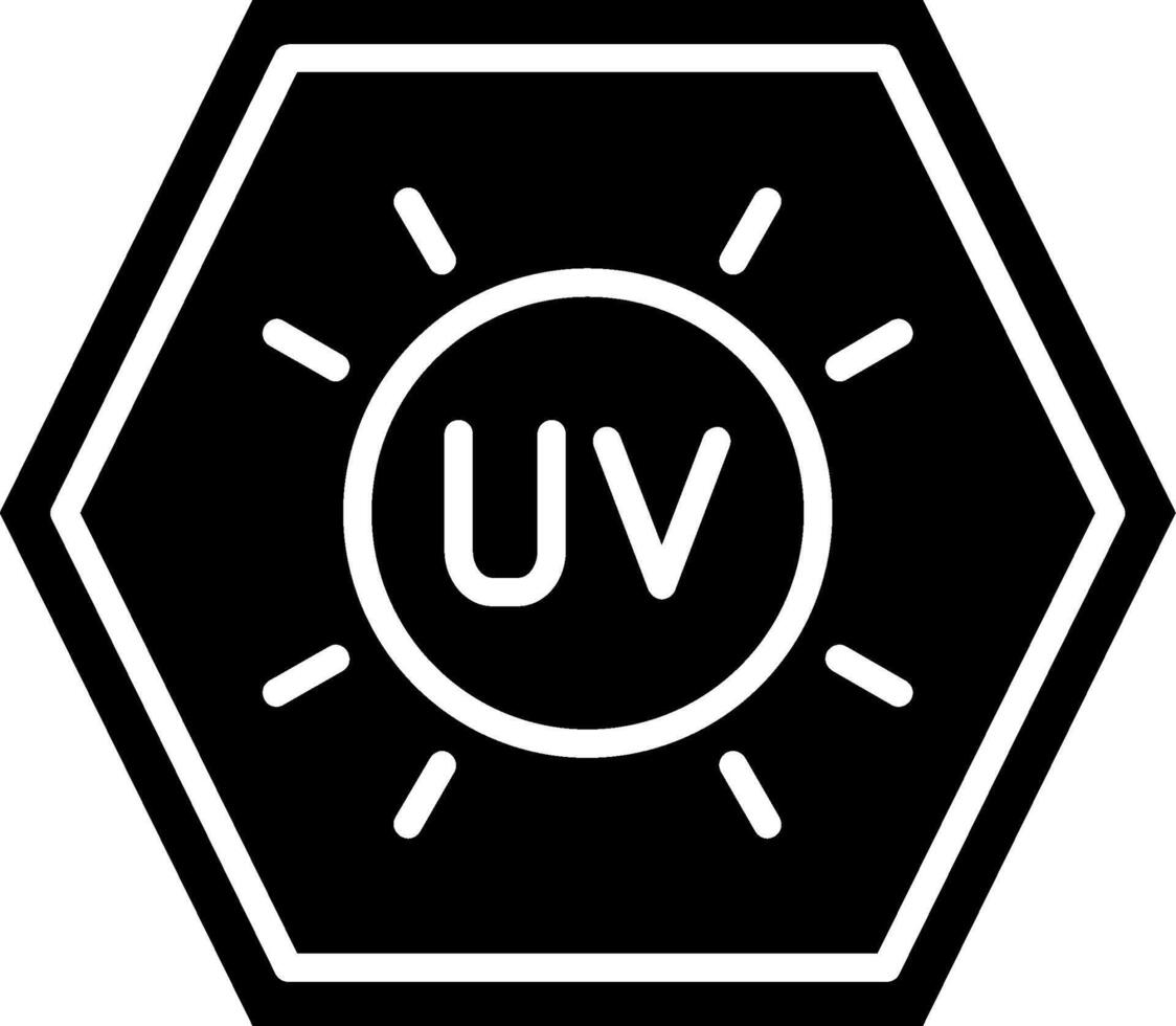 Uv Glyph Icon vector