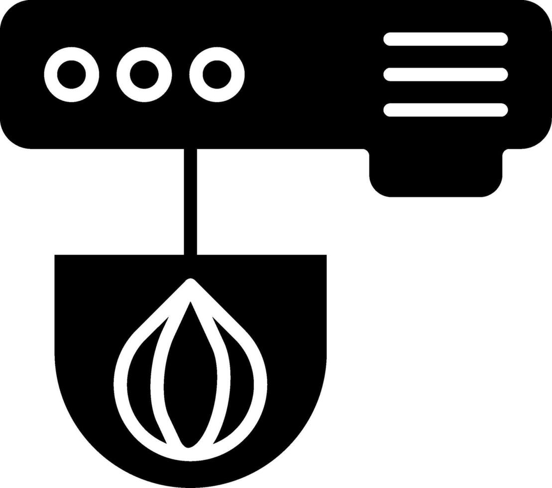 Mixer Glyph Icon vector