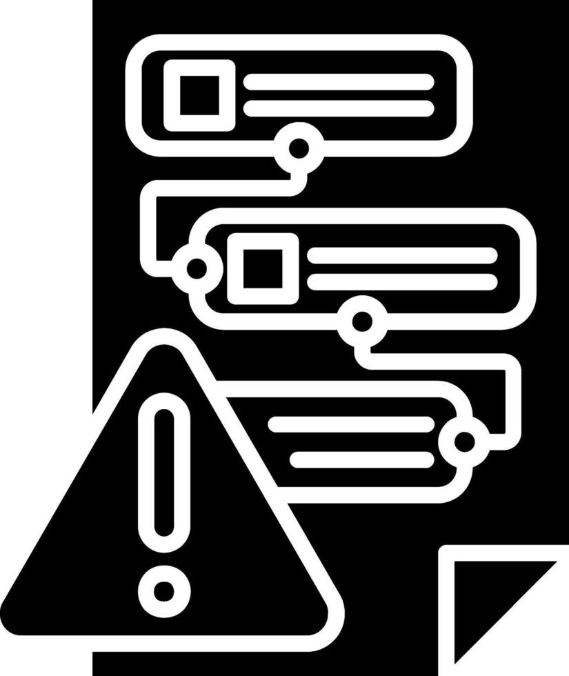 Prioritization Glyph Icon vector