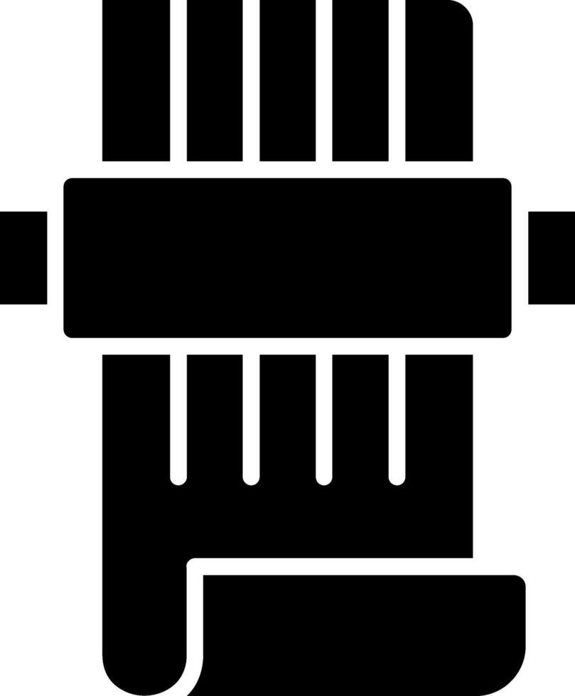 Banner Design Glyph Icon vector