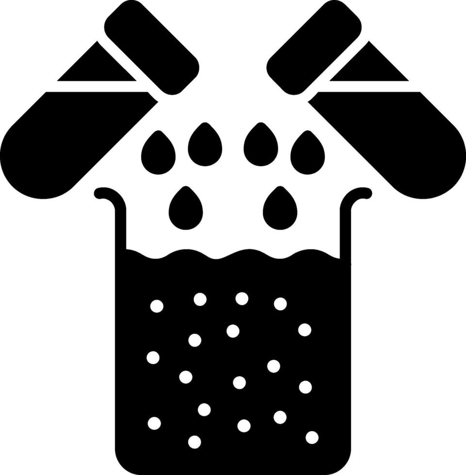 Experiment Glyph Icon vector