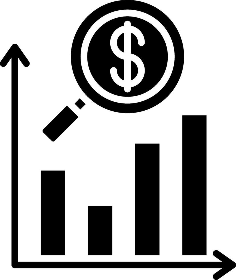 Forecast Glyph Icon vector