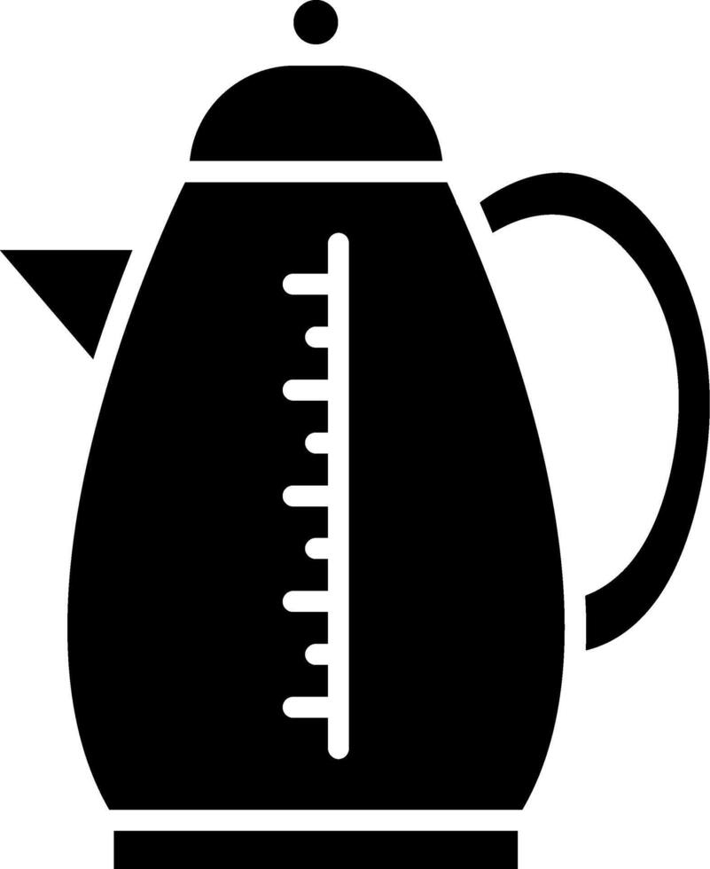 Kettle Glyph Icon vector