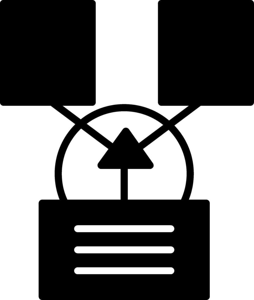 Specialization Glyph Icon vector