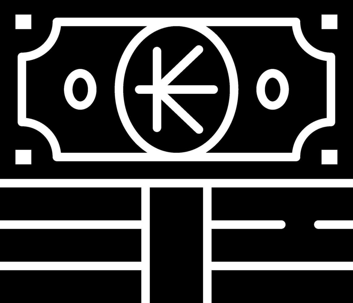 Kip Glyph Icon vector