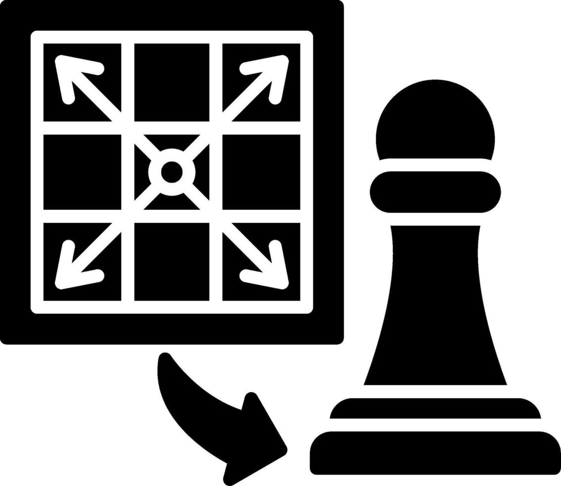 Move Glyph Icon vector