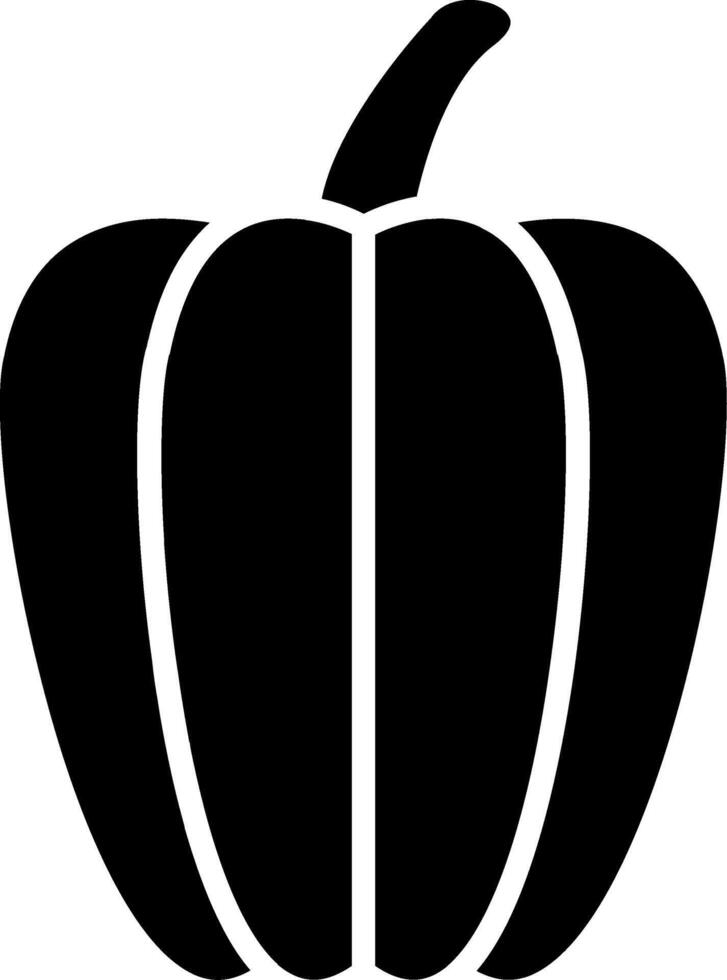 Pumpkin Glyph Icon vector
