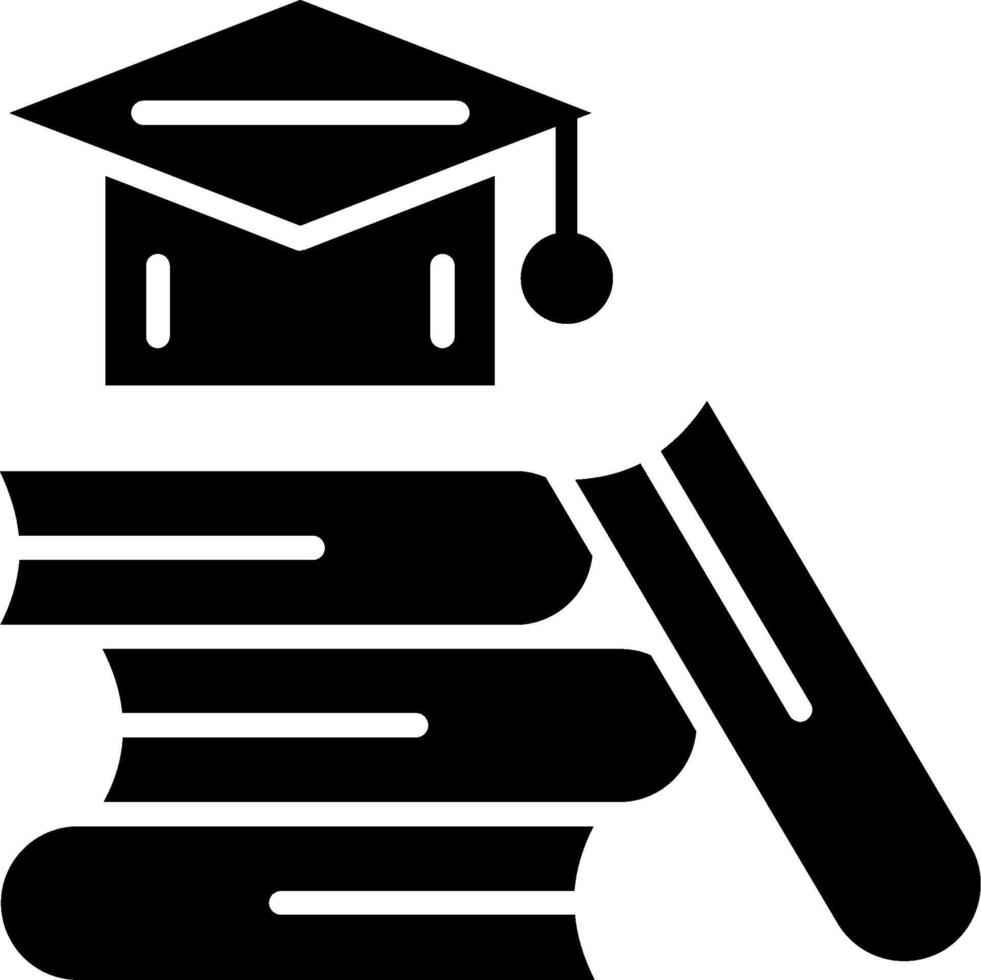 Education Glyph Icon vector