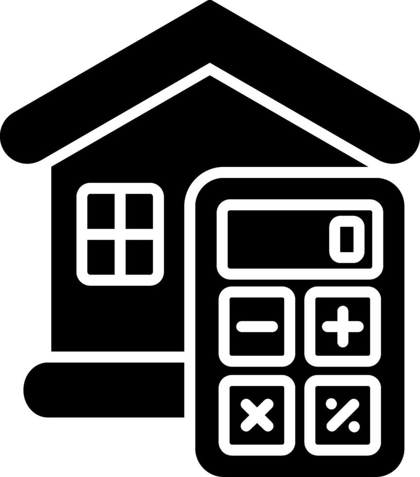 Expense Glyph Icon vector