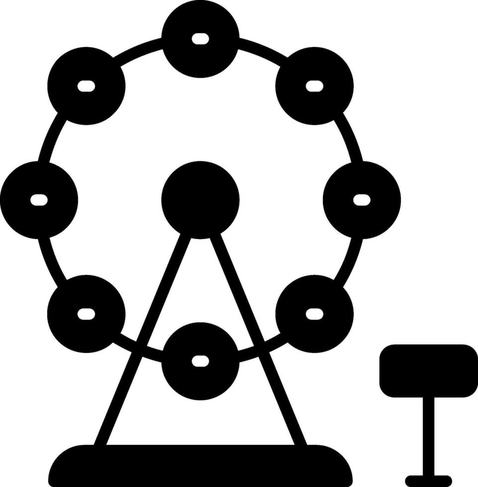 Playground Glyph Icon vector