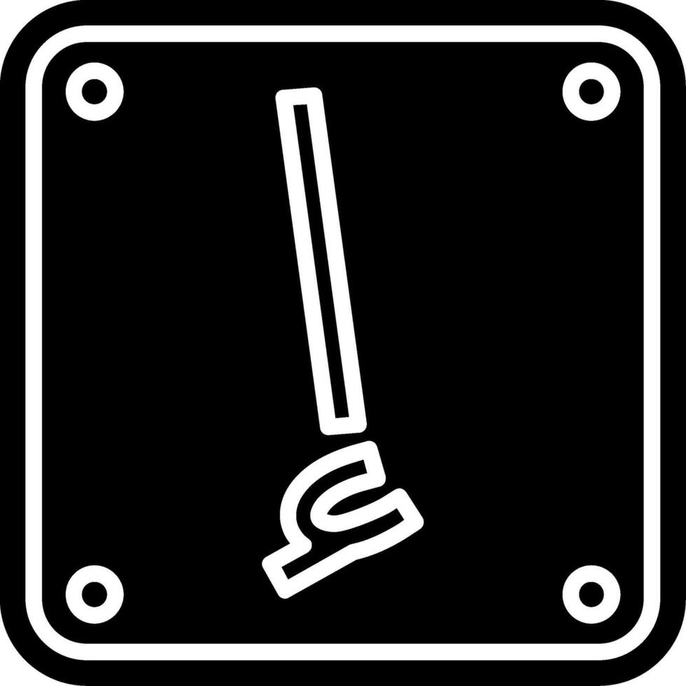 Arabic Language Glyph Icon vector