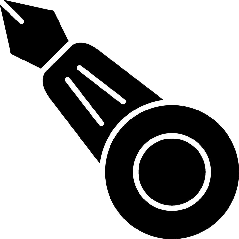 Threader Glyph Icon vector