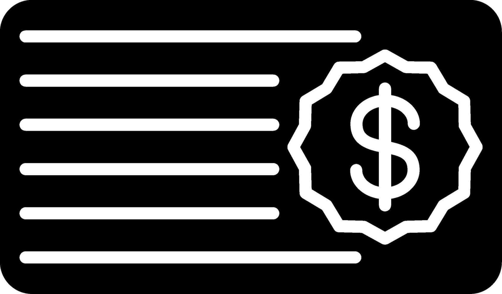 Bond Glyph Icon vector