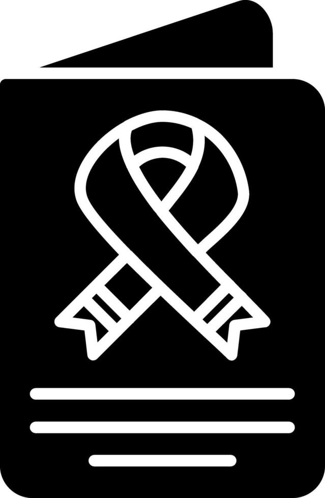 Report Glyph Icon vector