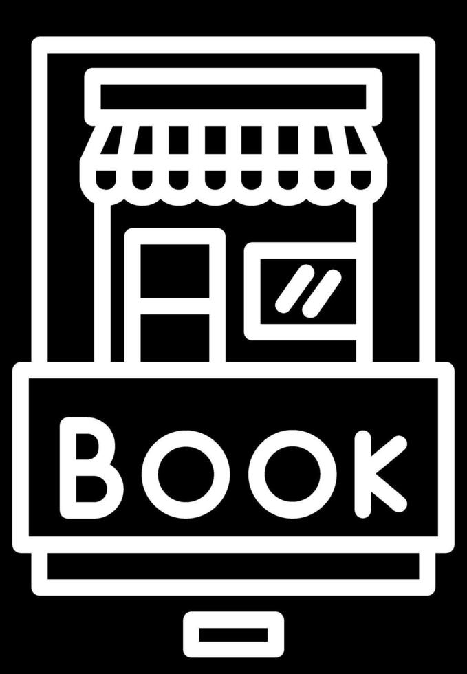 Online Booking Glyph Icon vector