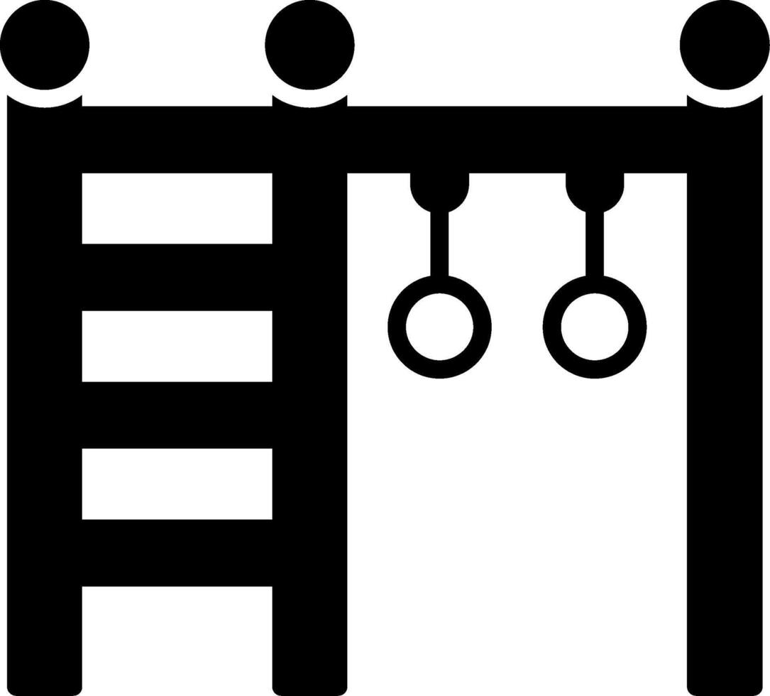Rings Glyph Icon vector
