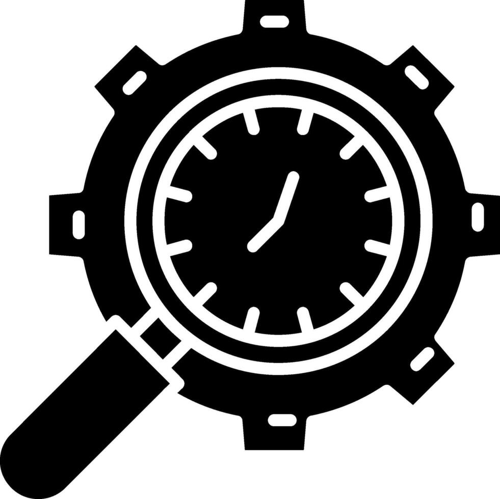 Search Glyph Icon vector