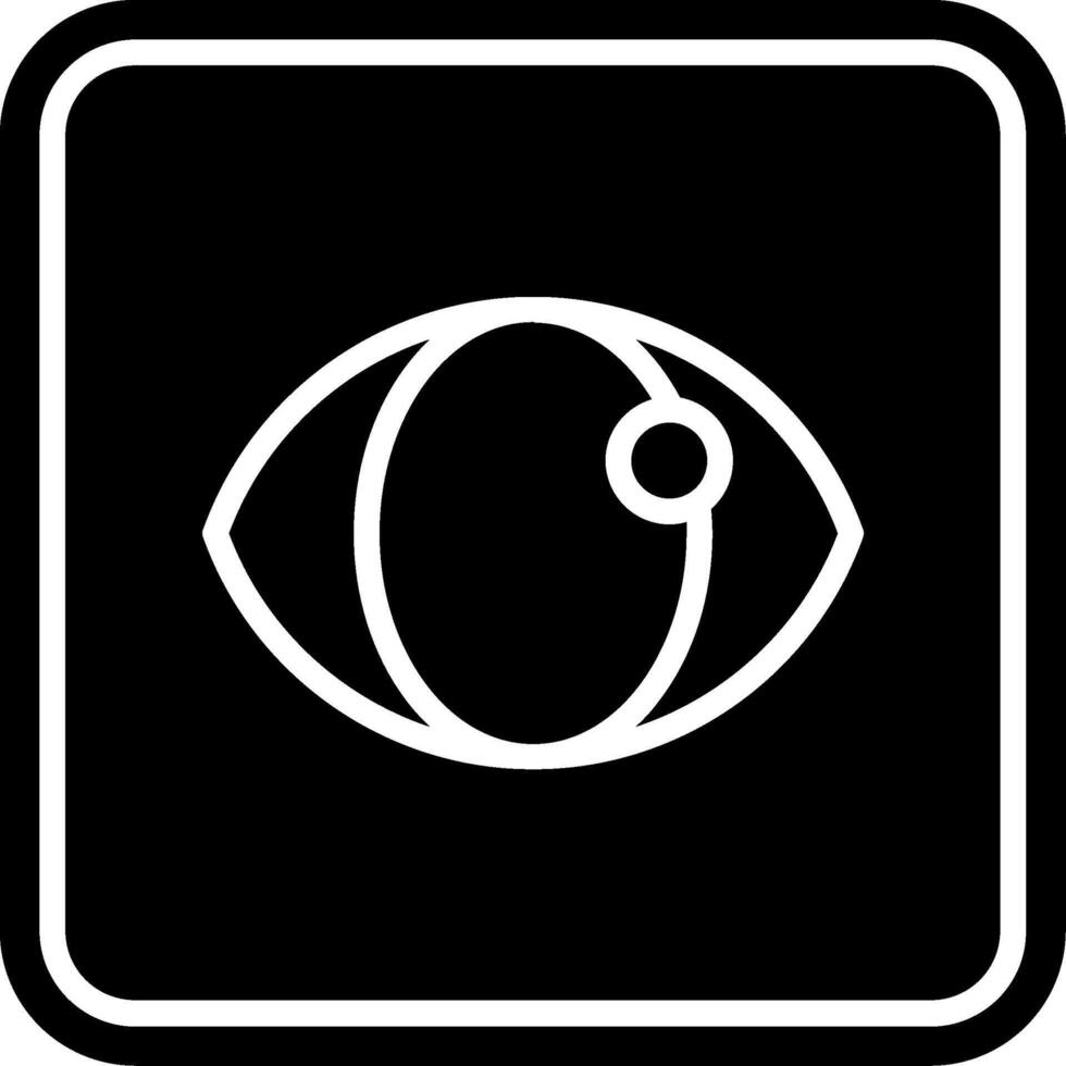 Eye Glyph Icon vector