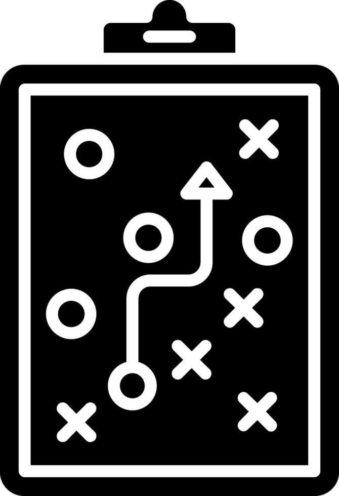 Planner Glyph Icon vector