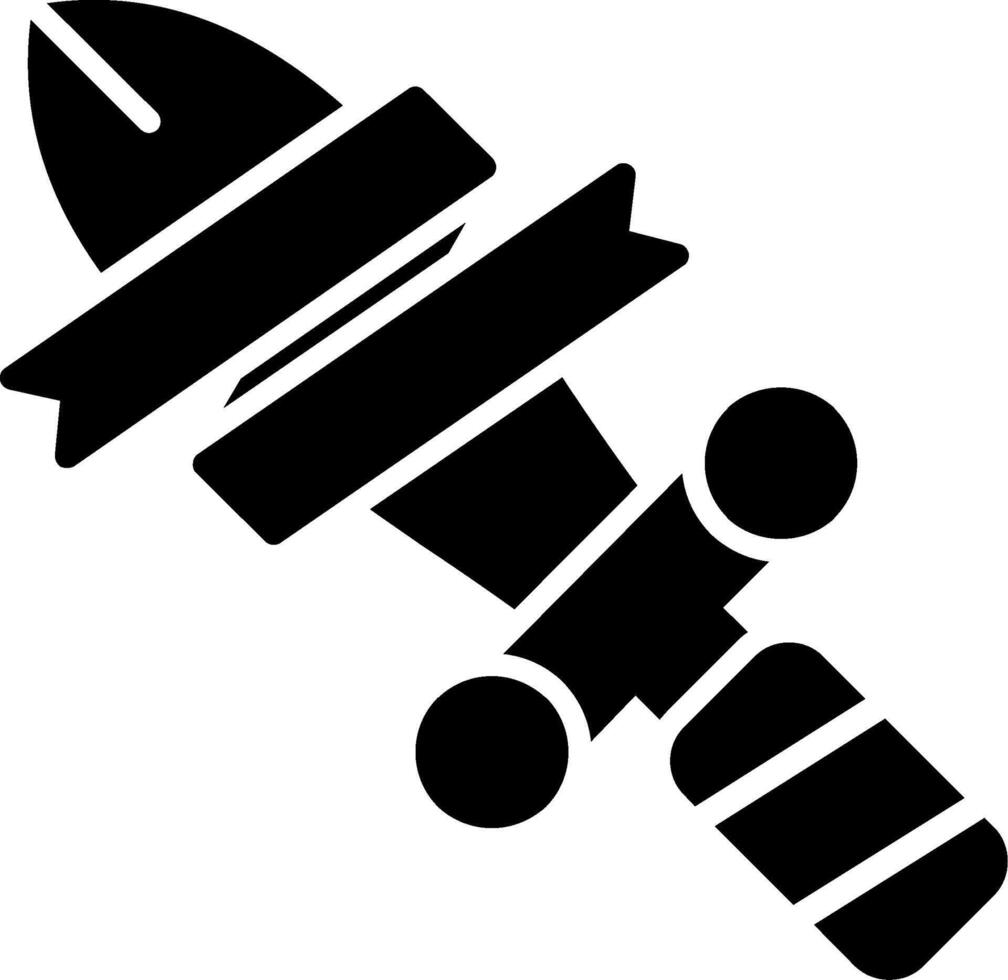 Sword Glyph Icon vector