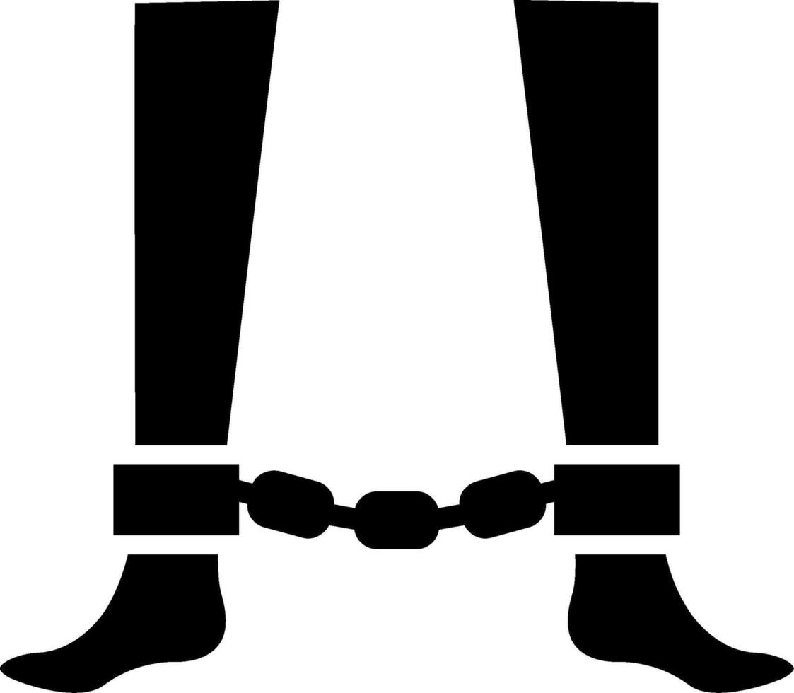 Slave Glyph Icon vector