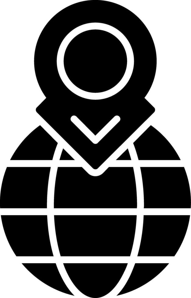 International Glyph Icon vector