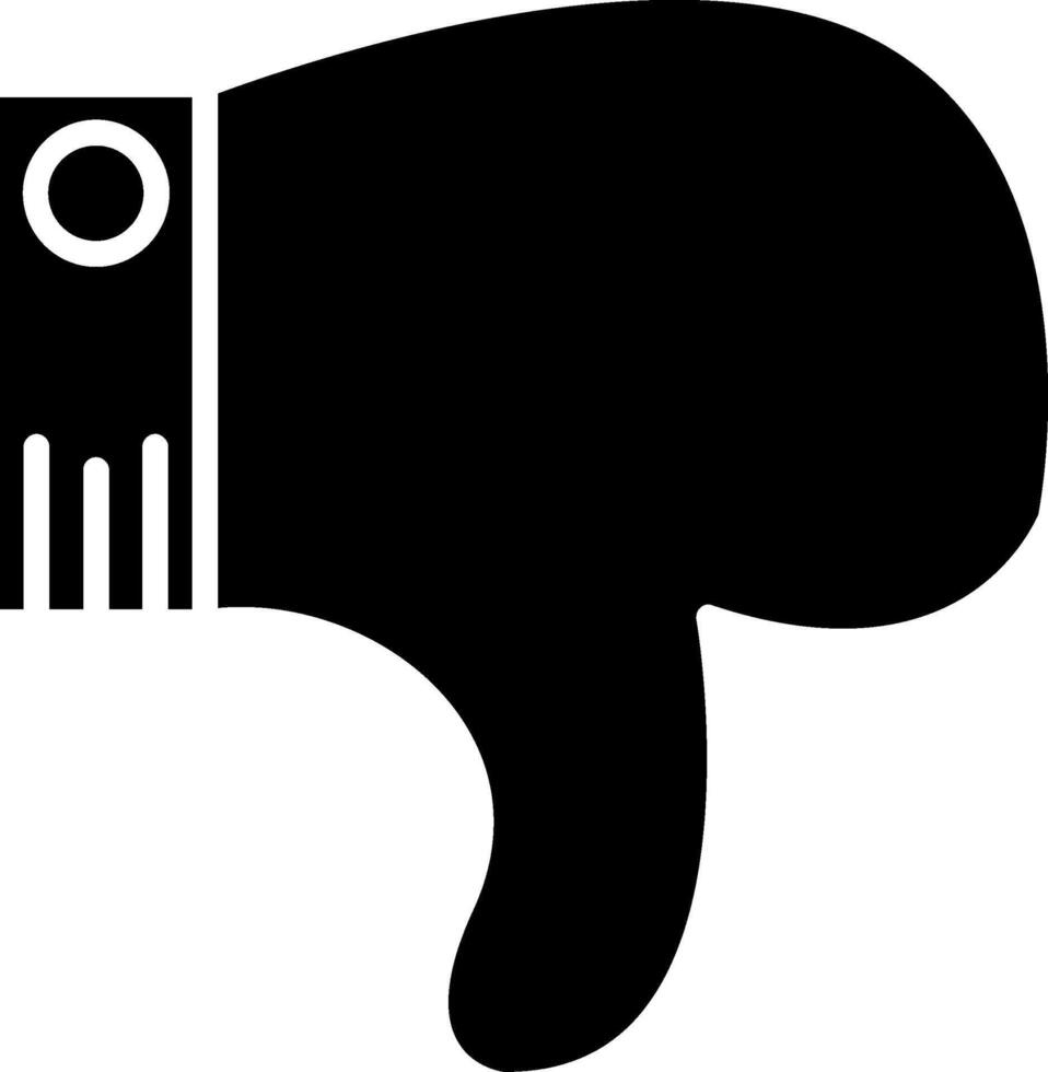 Rejected Glyph Icon vector
