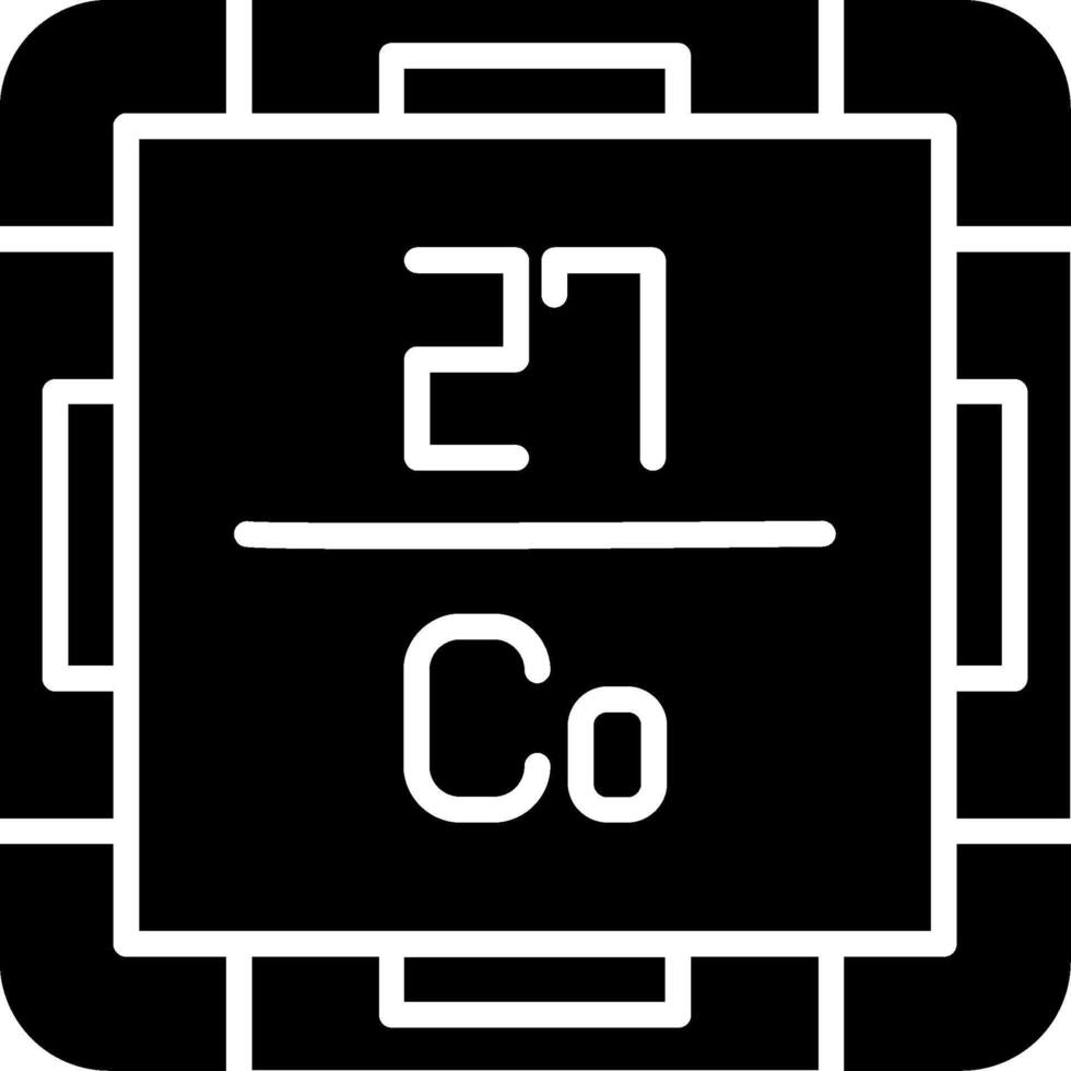 Cobalt Glyph Icon vector