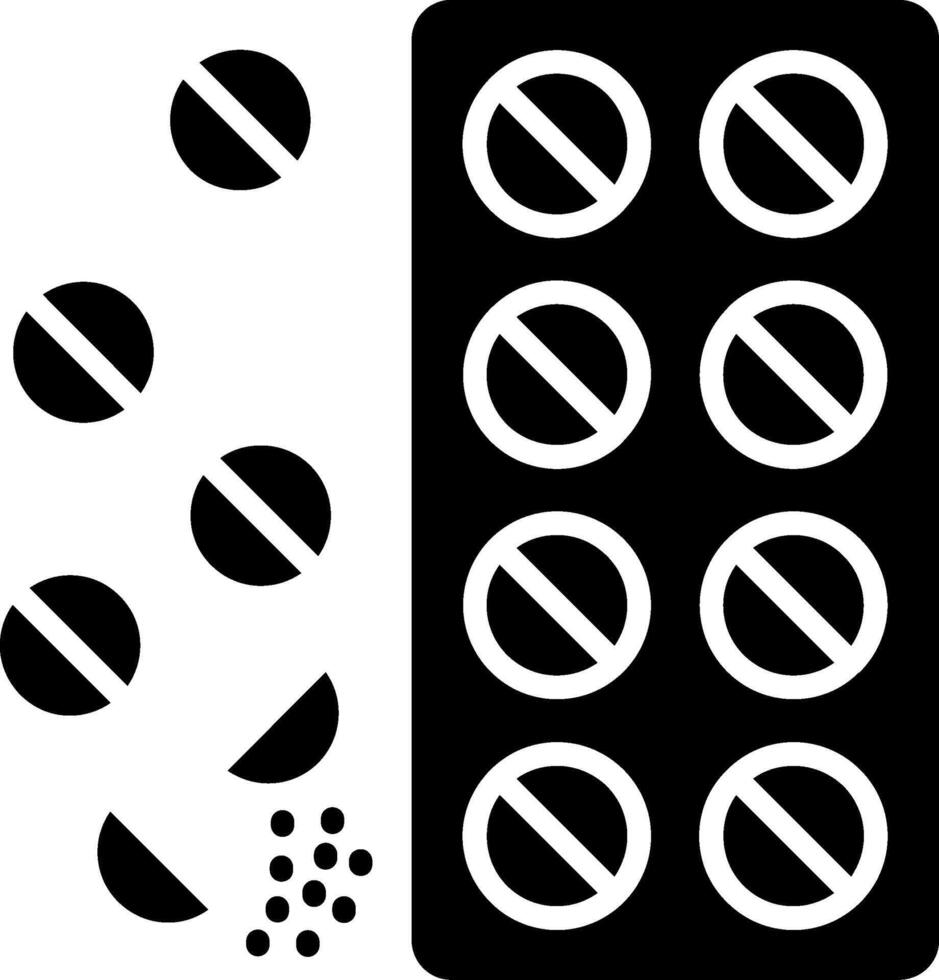 Medicine Glyph Icon vector
