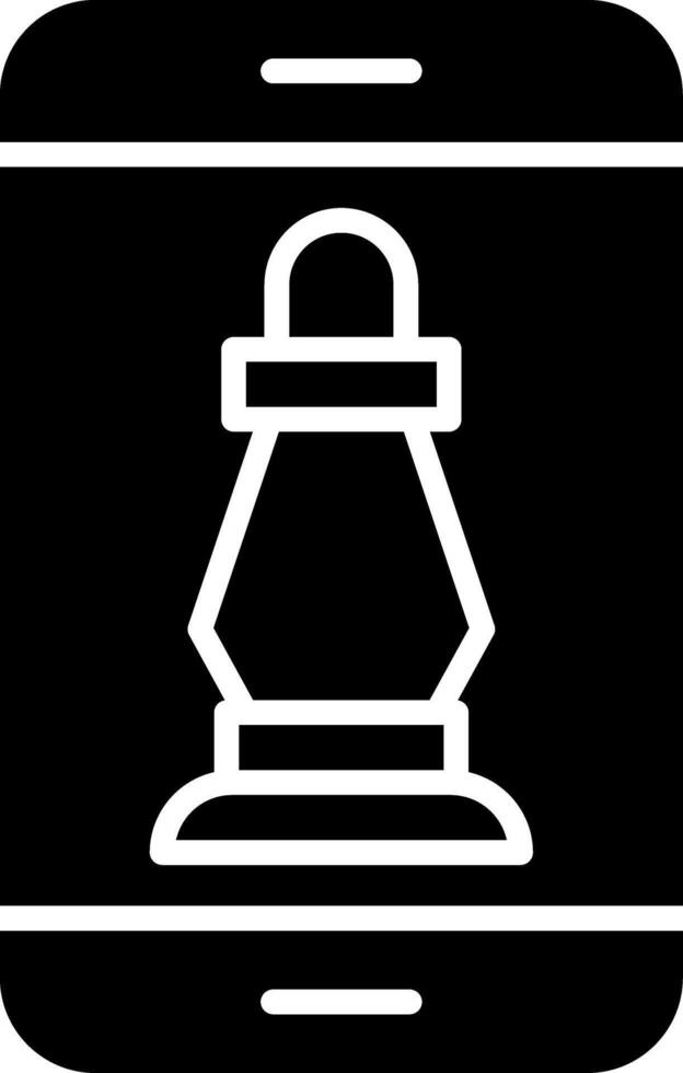 Smartphone Glyph Icon vector