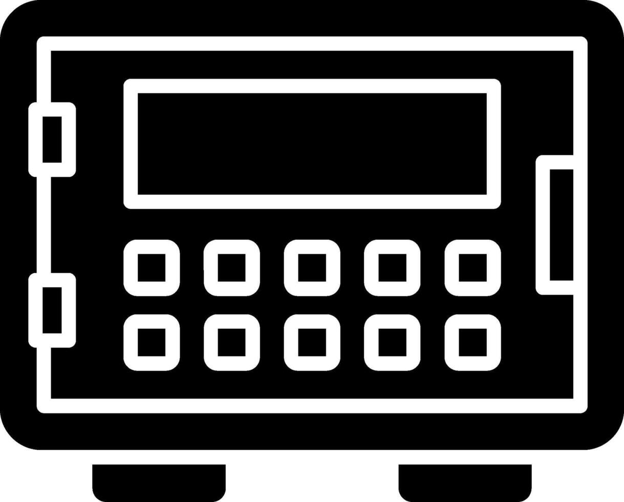 Safety Glyph Icon vector